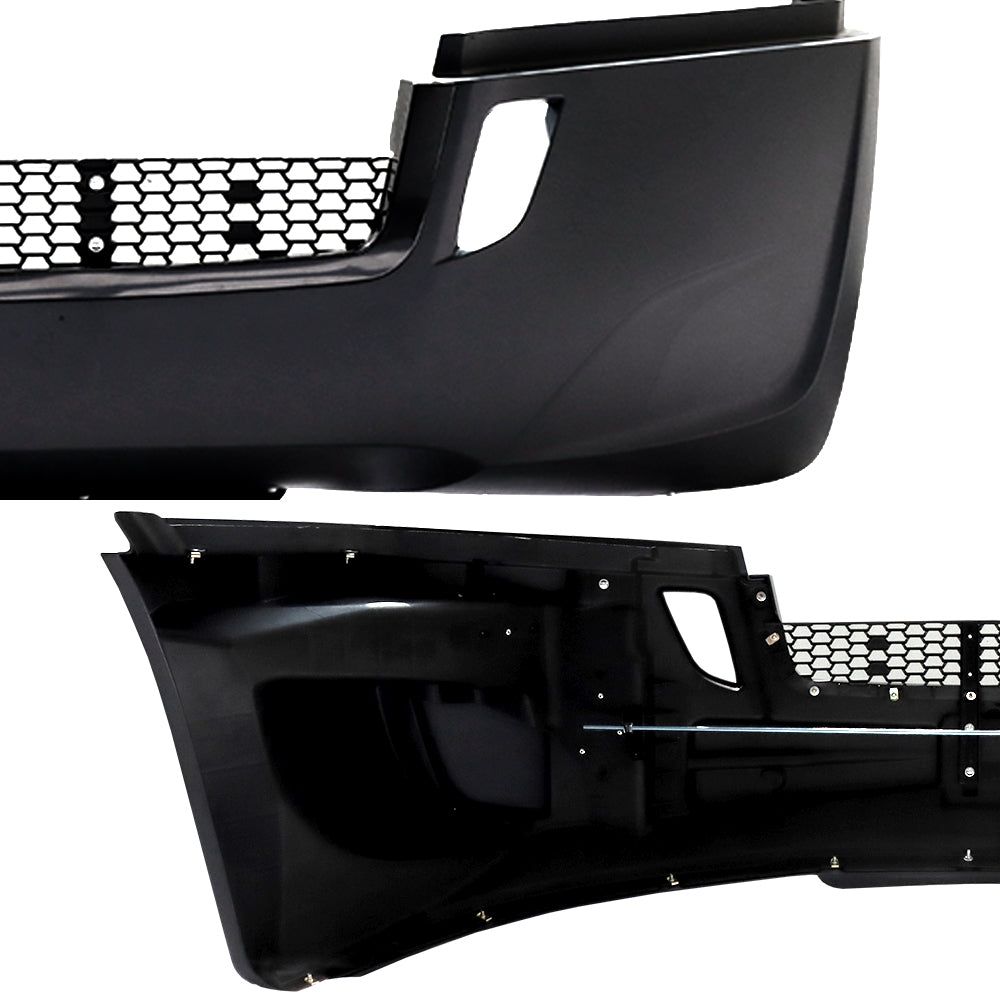 Bumper Assembly Without Fog Light Holes Compatible With Freightliner Cascadia 2017+