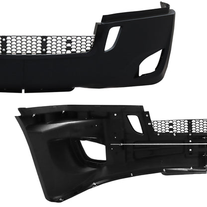 Bumper Assembly With Fog Light Holes Compatible With Freightliner Cascadia 2017+