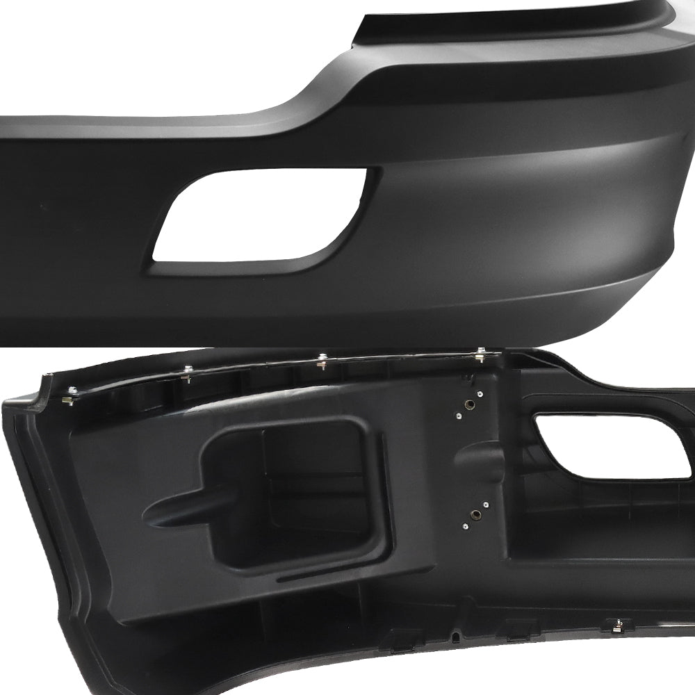 Bumper Assembly Without Fog Light Holes Compatible With Kenworth T680 2017+