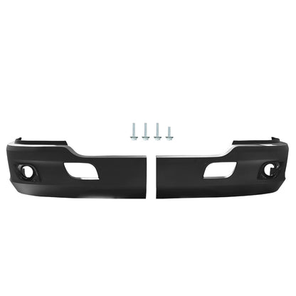 Bumper Assembly With Fog Light Holes Compatible With Kenworth T680 2017+