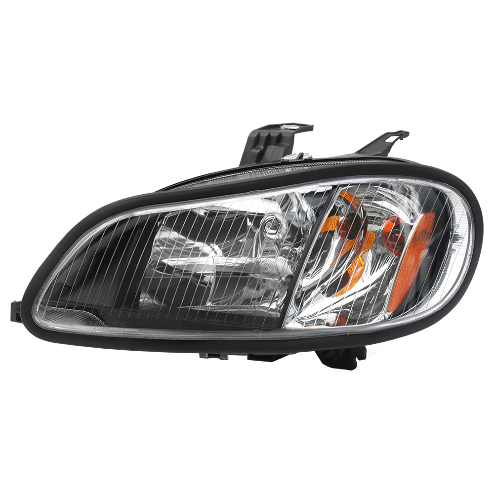 Freightliner M2 2004-2013 Headlight Assembly Black Pair