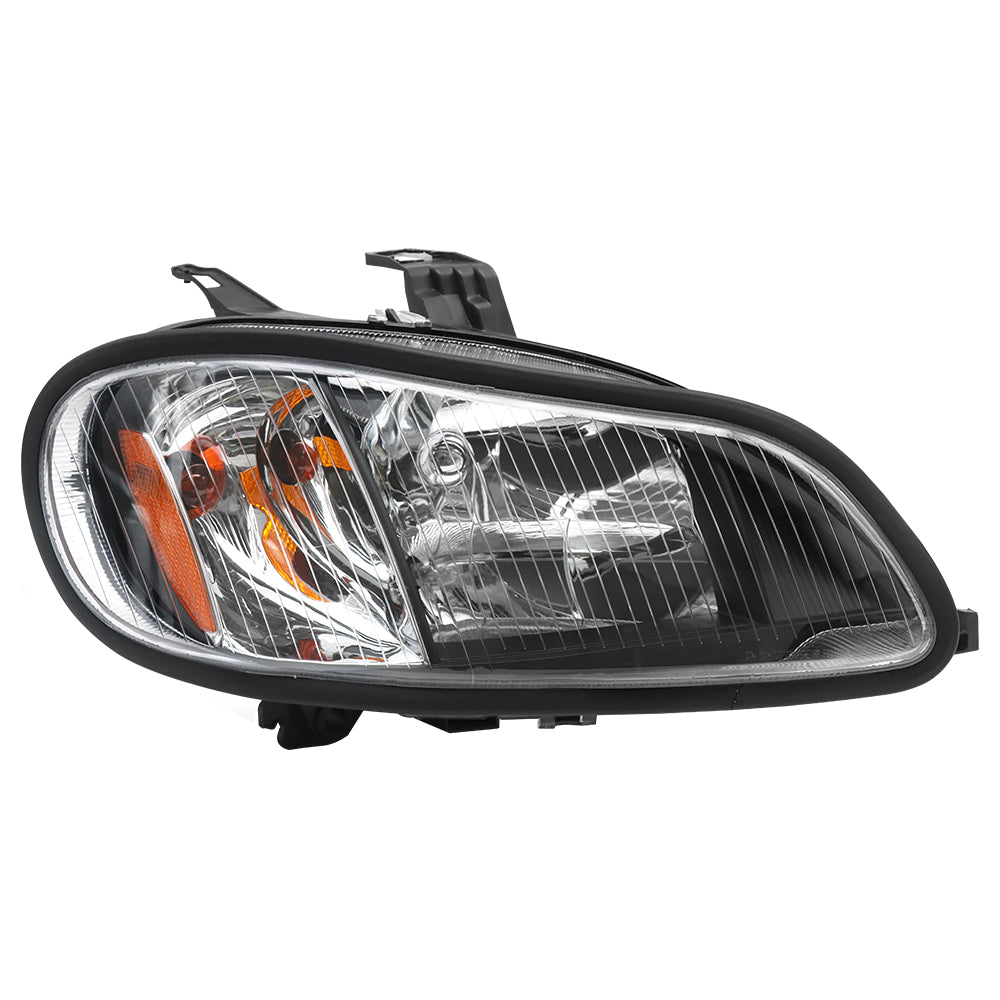 Freightliner M2 2004-2013 Headlight Assembly Black Pair
