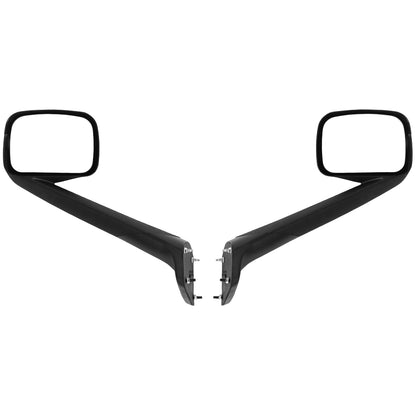Freightliner Cascadia 2018-2021 Black Hood Mirrors