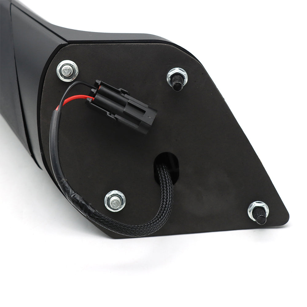 Freightliner Cascadia 2018-2021 Black Hood Mirrors