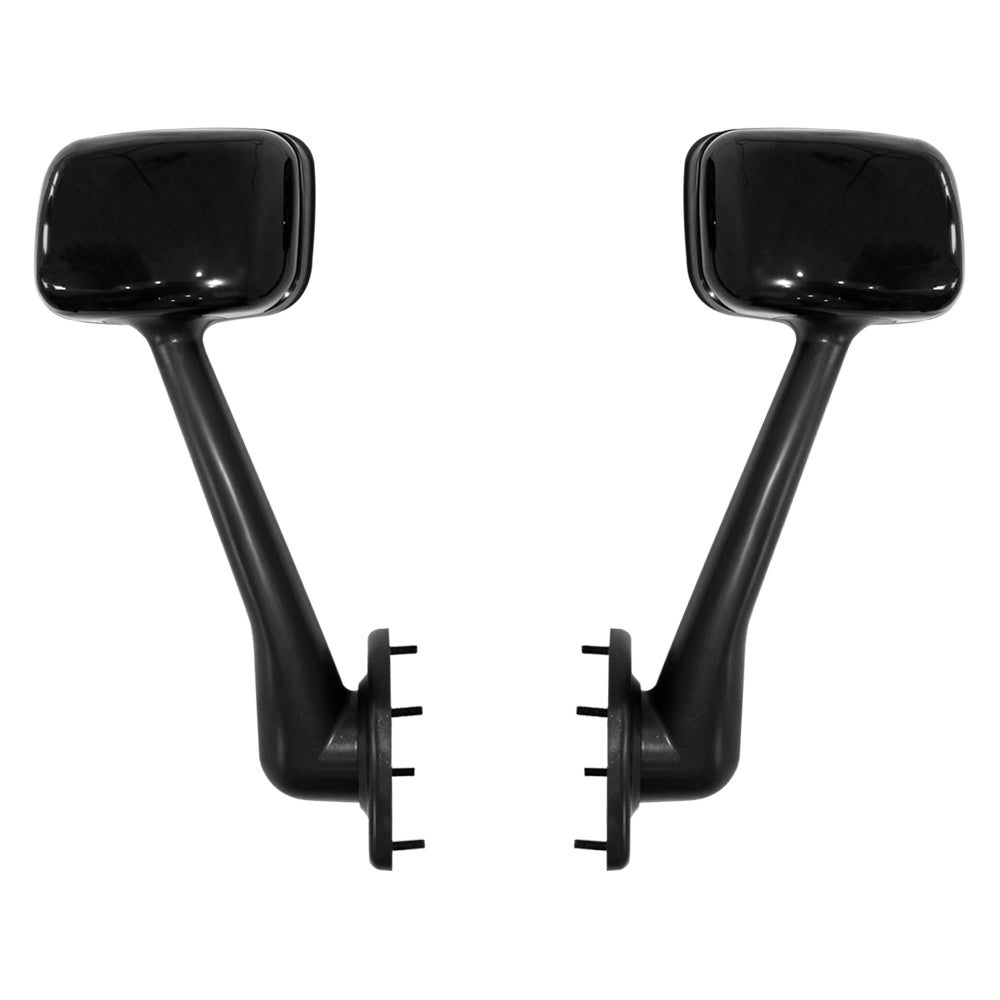Freightliner Cascadia 2008-2016 Black Hood Mirrors