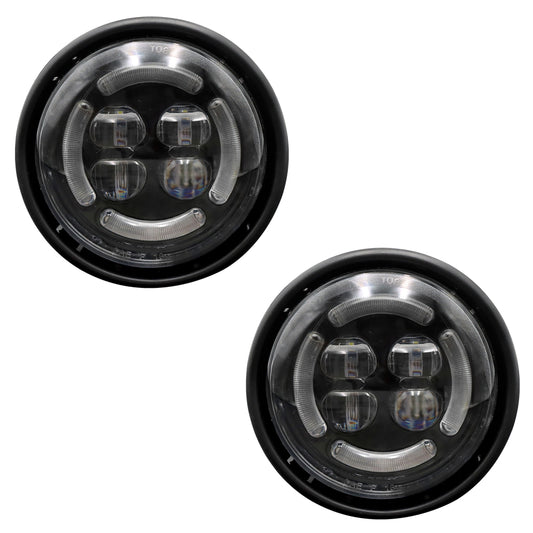 LED Fog Lights Fit For Freightliner Columbia 2000-2015 Driver and Passenger Side