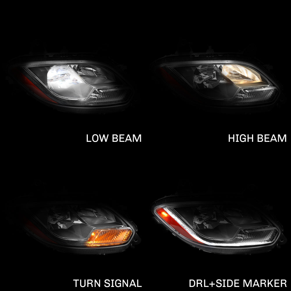 Headlights Assembly Compatible With International LT625 2018-2023