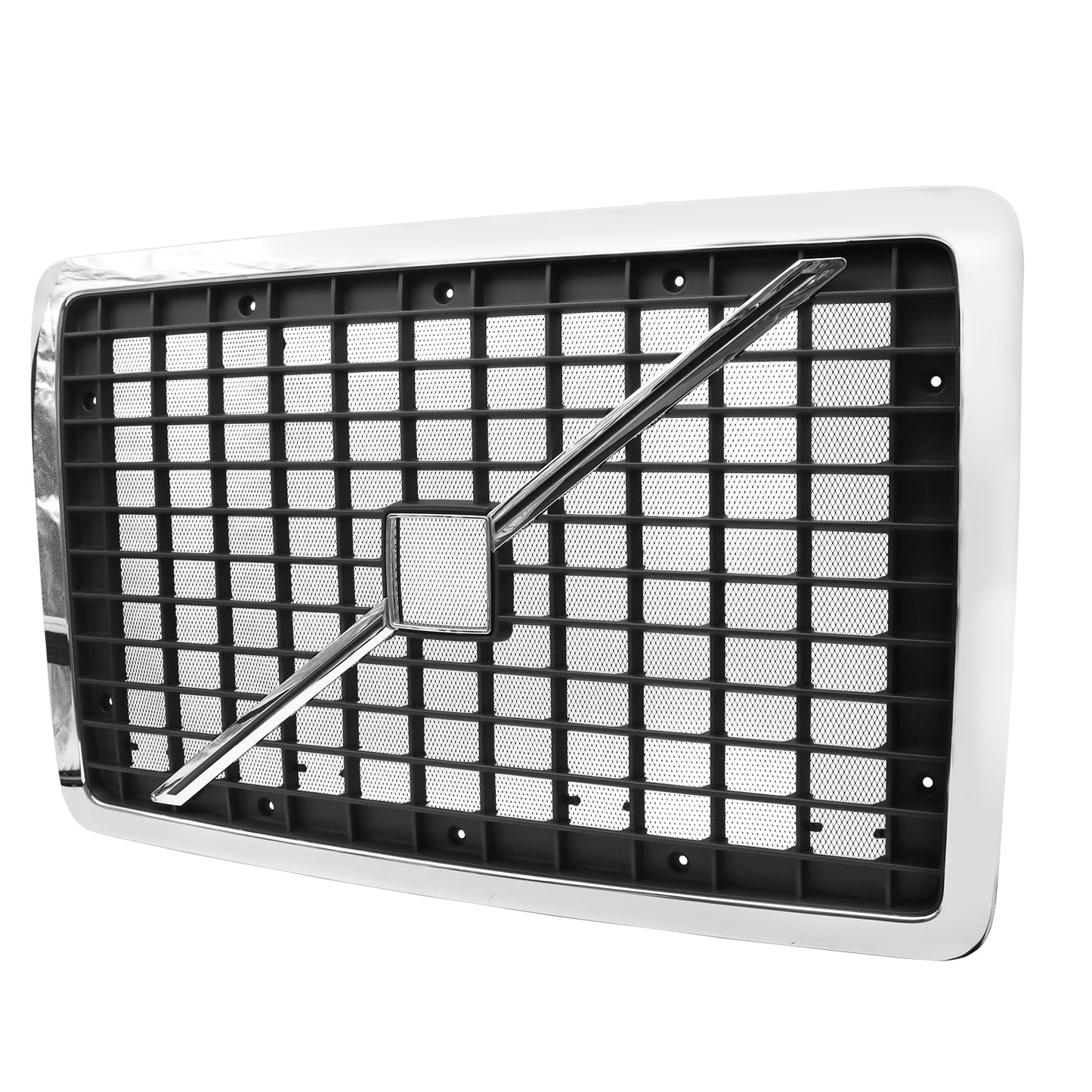 Front Grille Assembly Fit For Volvo VNL Semi Trucks 2004-2017 With Bug Screen