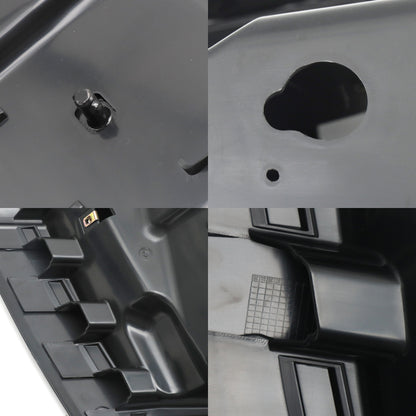 Black Corner Side Bumper Compatible With 2018+ Volvo VNL With Fog Light Hole Right Passenger Side