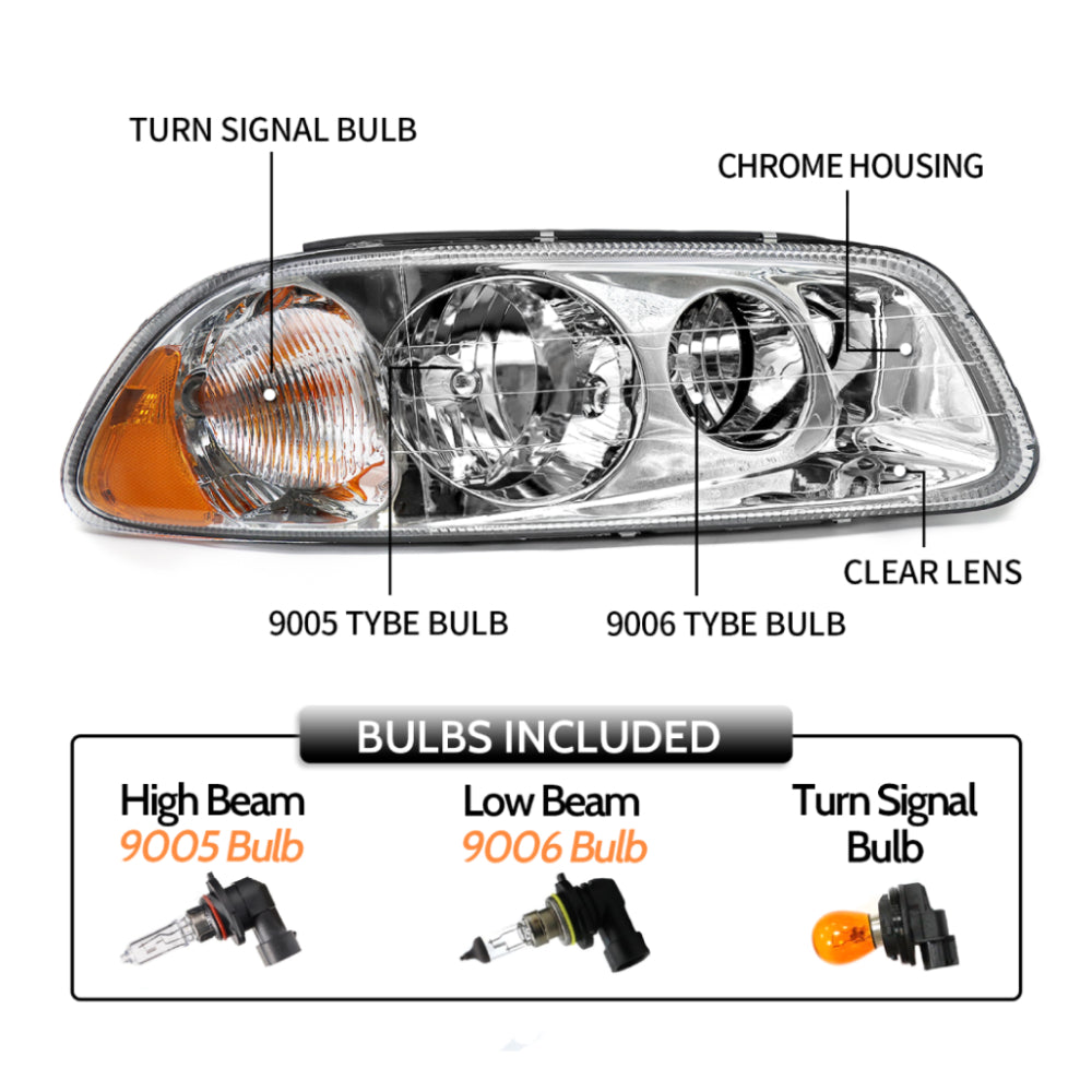 Mack Semi Trucks Factory Halogen Headlights Replacement