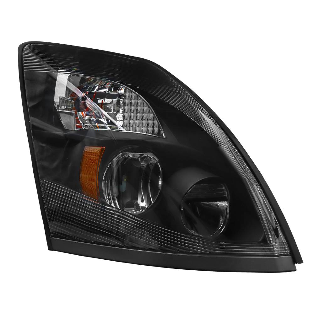 Volvo VNL Black Factory Style LED Headlights 2004-2014