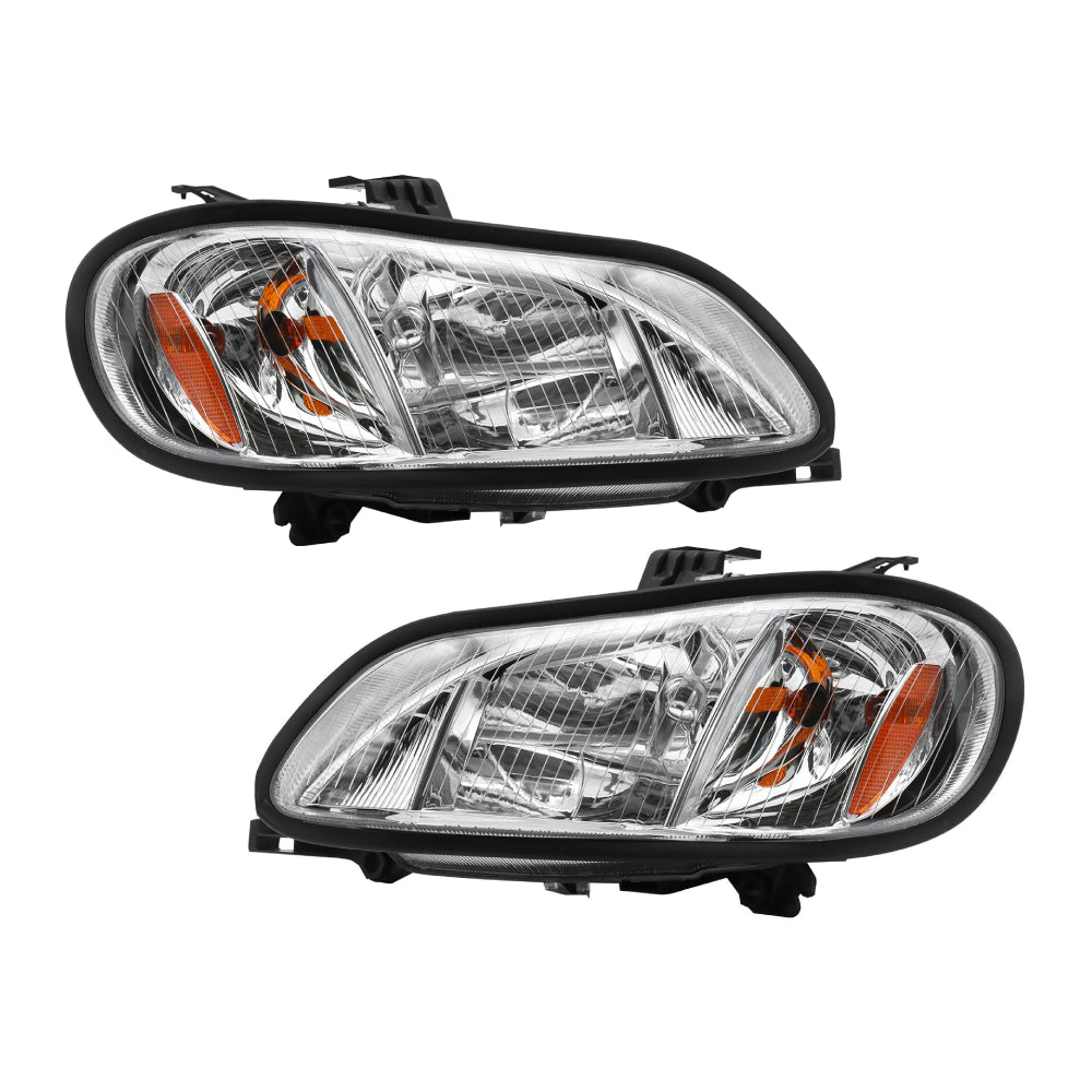 Freightliner M2 2004-2013 Headlight Assembly Chrome Pair