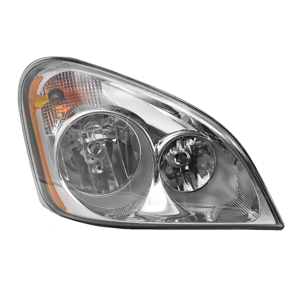 Freightliner Cascadia Halogen Headlights Chrome With Bulbs