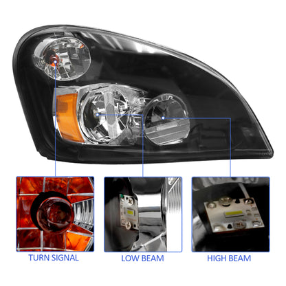 Freightliner Cascadia 2008-2017 LED Headlight Assembly