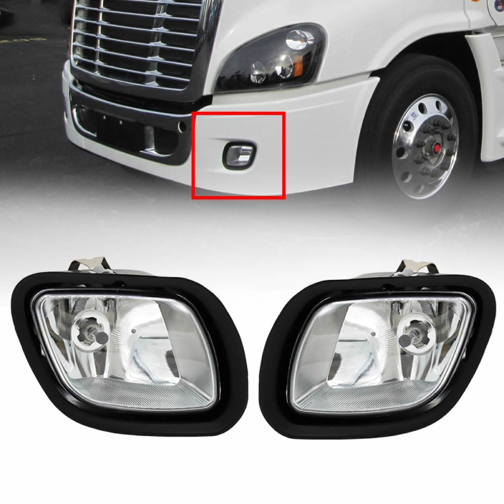 Front Fog Light for Freightliner Cascadia 2008-2016 Truck (A Pair)