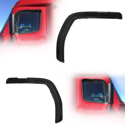 Window Air Guard Deflectors Compatible with 2007-2017 Freightliner Cascadia