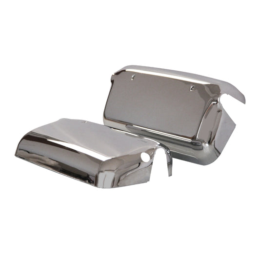 Pair Chrome Door Mirror Covers Driver and Passenger Side Fit for 2005-2017 Freightliner Century & Columbia Trucks