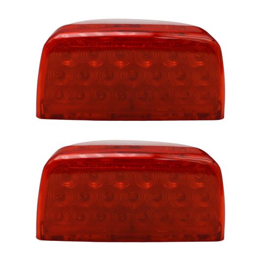 Peterbilt 357/378/379 Turn Signal Light Triangle Amber 2Pcs